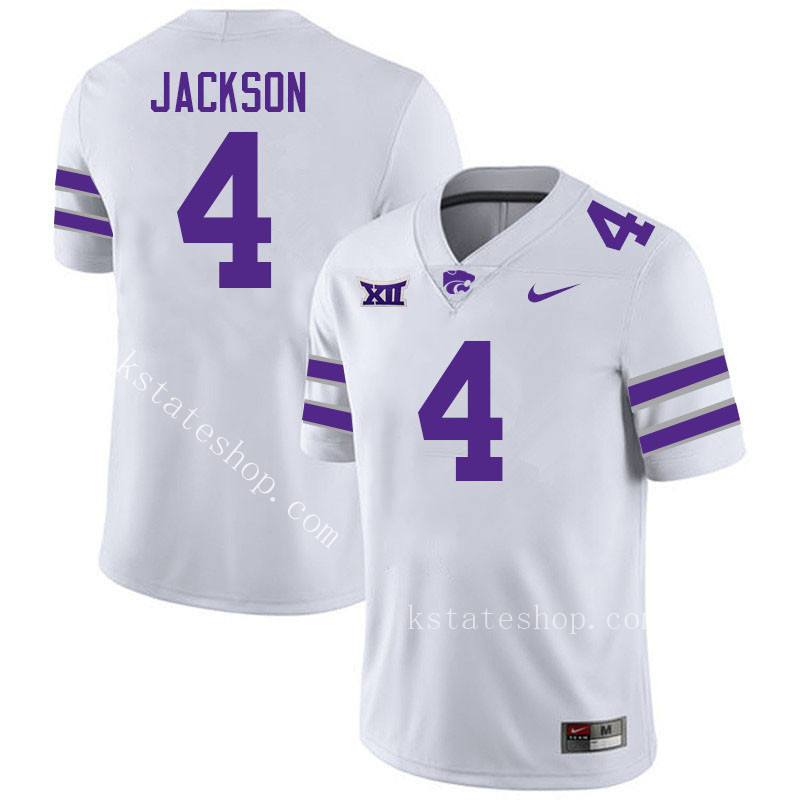 Joe Jackson Kansas State Jersey,Kansas State Wildcats #4 Joe Jackson Jersey College Youth-White